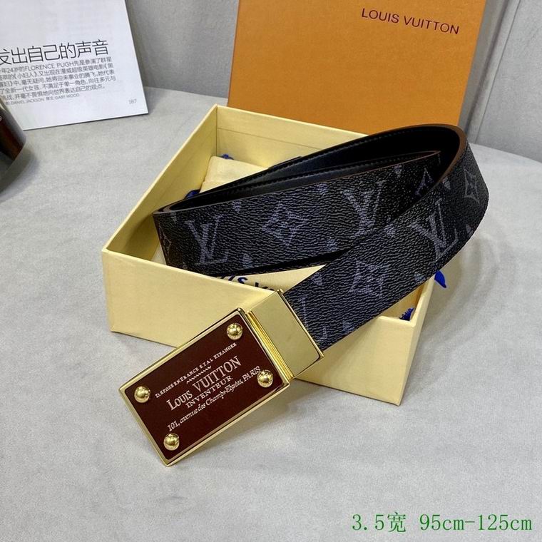 LV Belt 35mmX95-125cm 7D (79)